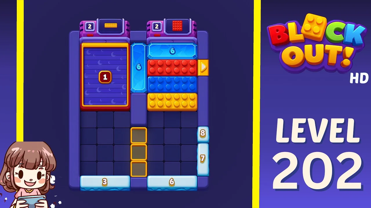Block Out Level 202 gameplay