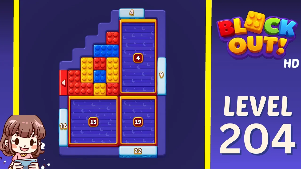 Block Out Level 204 gameplay