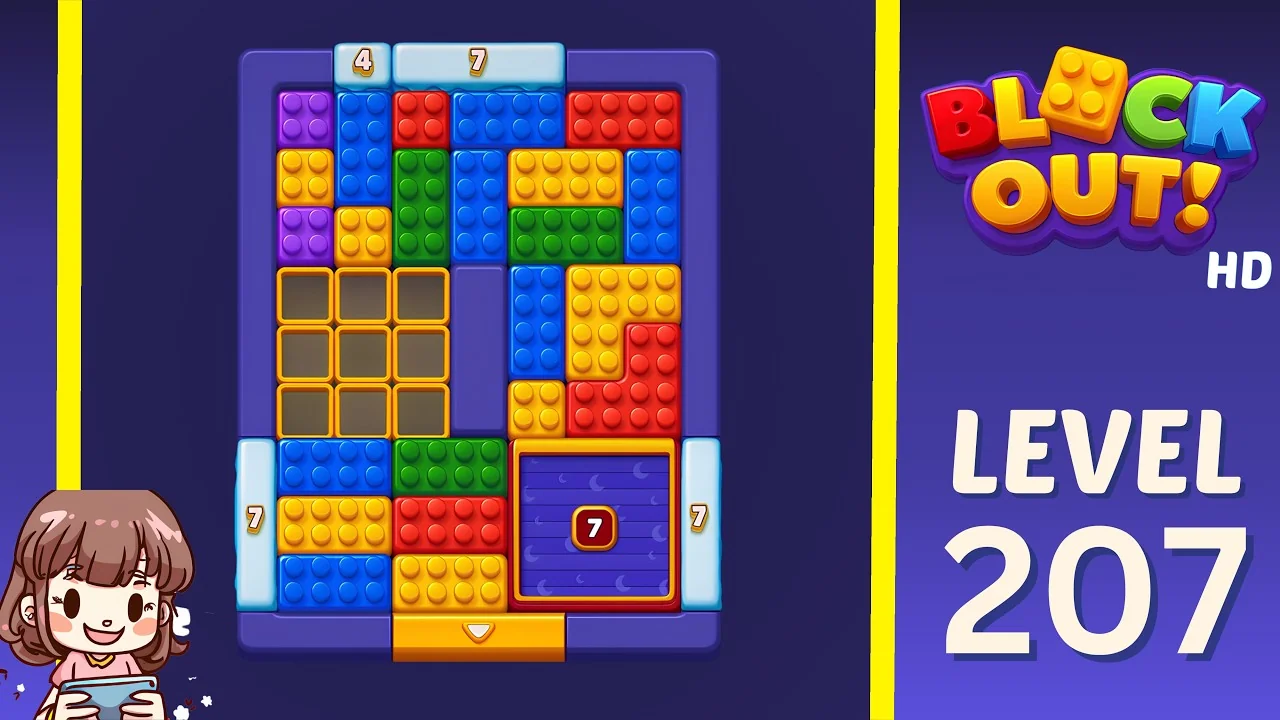 Block Out Level 207 gameplay