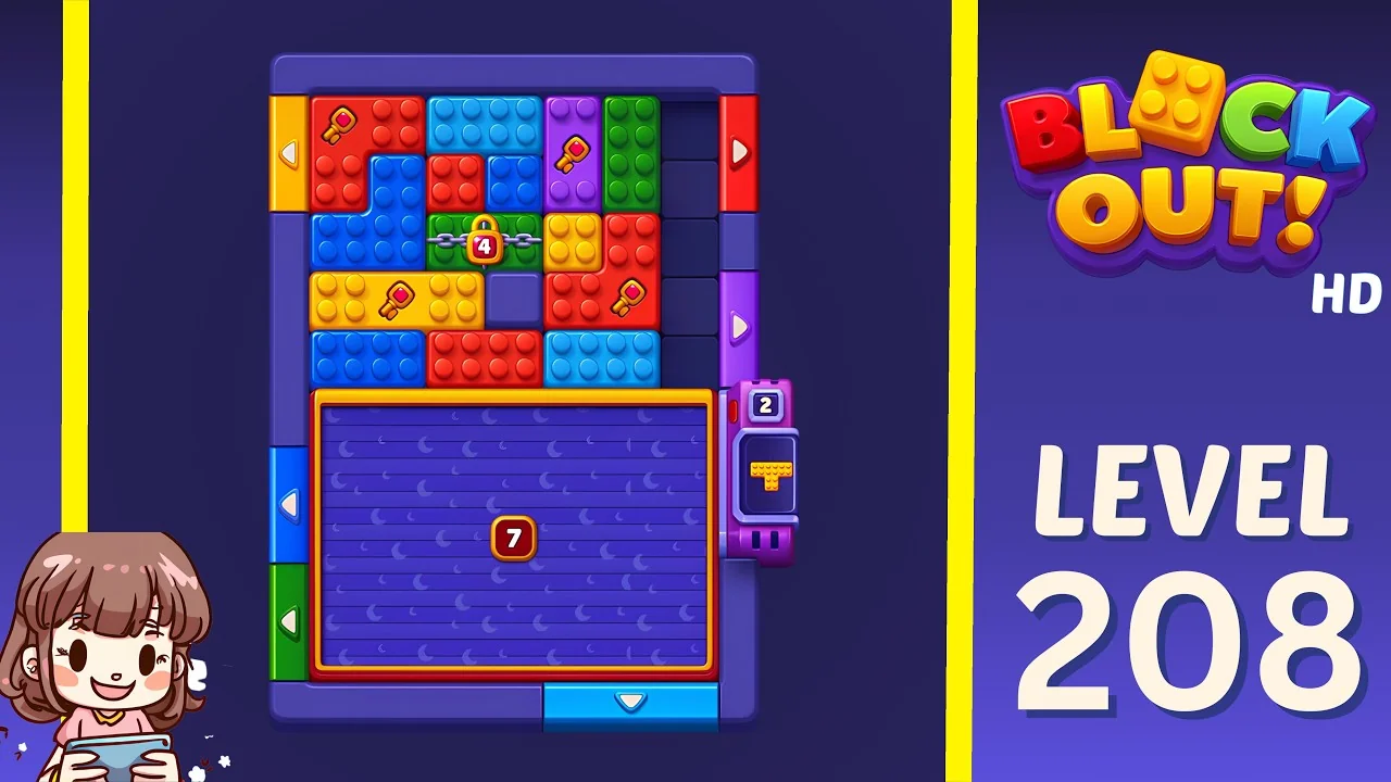 Block Out Level 208 gameplay