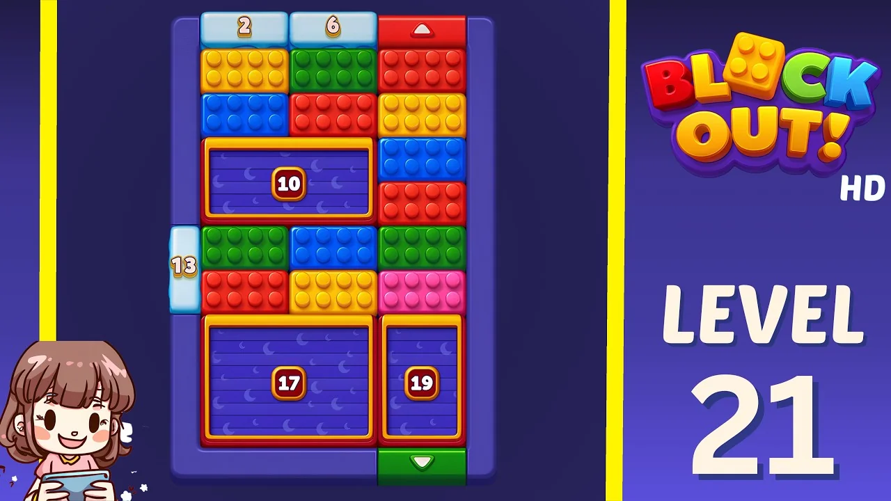 Block Out Level 21 gameplay