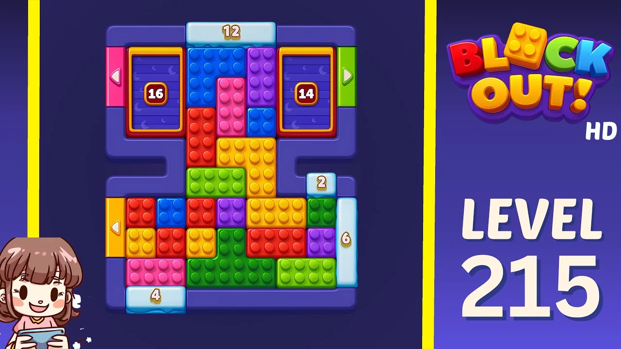 Block Out Level 215 gameplay