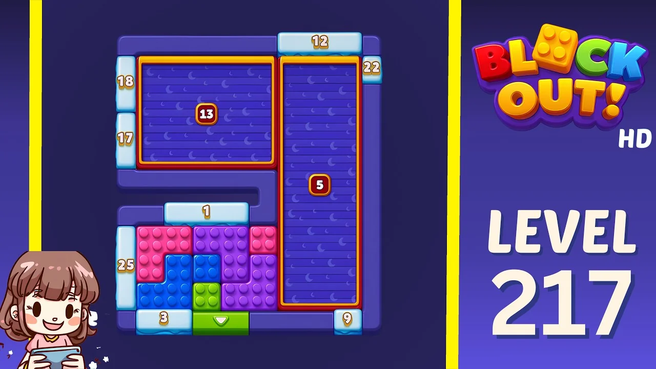 Block Out Level 217 gameplay