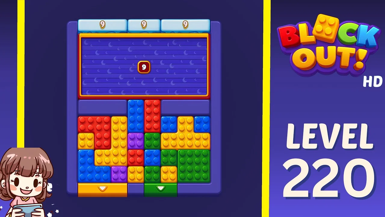 Block Out Level 220 gameplay
