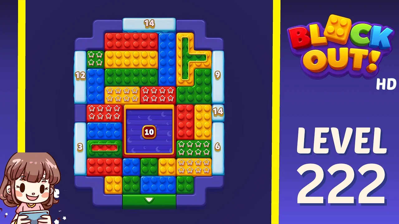 Block Out Level 222 gameplay