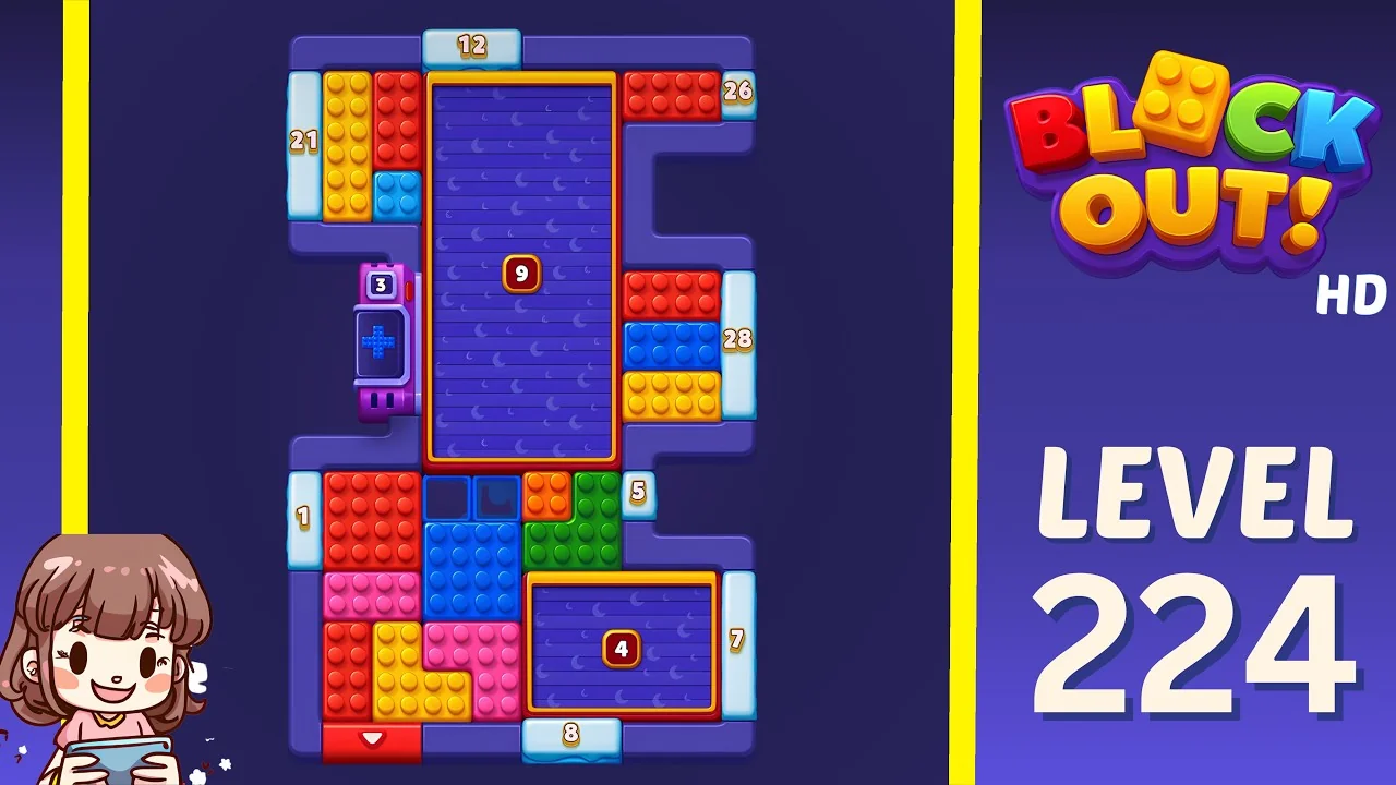 Block Out Level 224 gameplay
