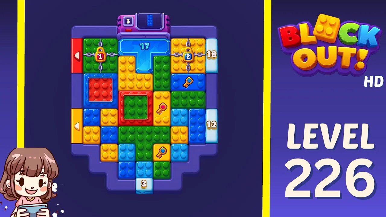 Block Out Level 226 gameplay