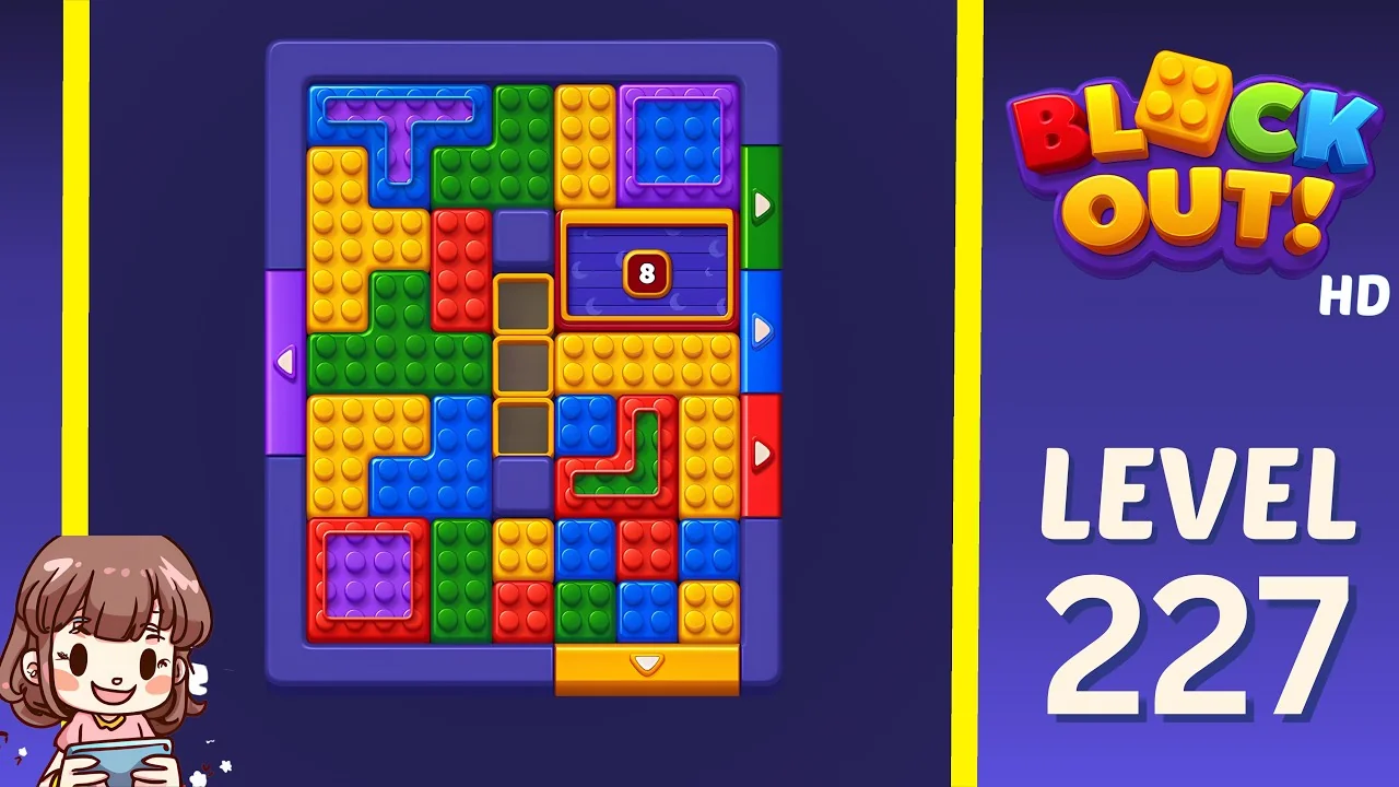 Block Out Level 227 gameplay