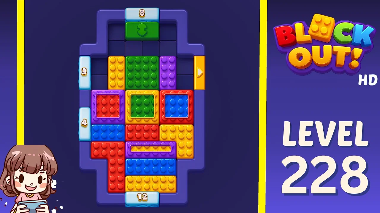 Block Out Level 228 gameplay