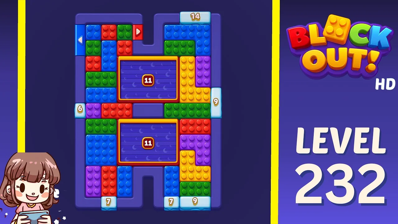 Block Out Level 232 gameplay