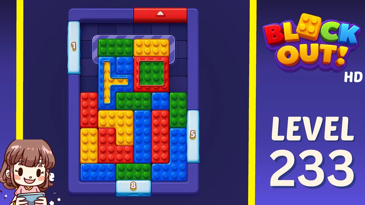 Block Out Level 233 gameplay