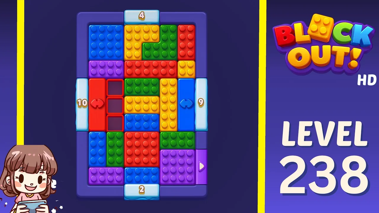 Block Out Level 238 gameplay