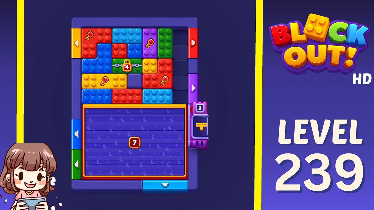 Block Out Level 239 gameplay