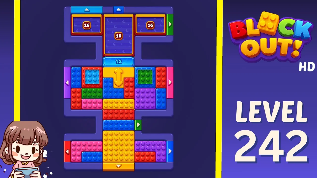 Block Out Level 242 gameplay