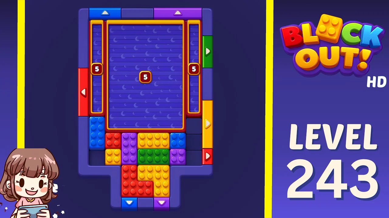 Block Out Level 243 gameplay