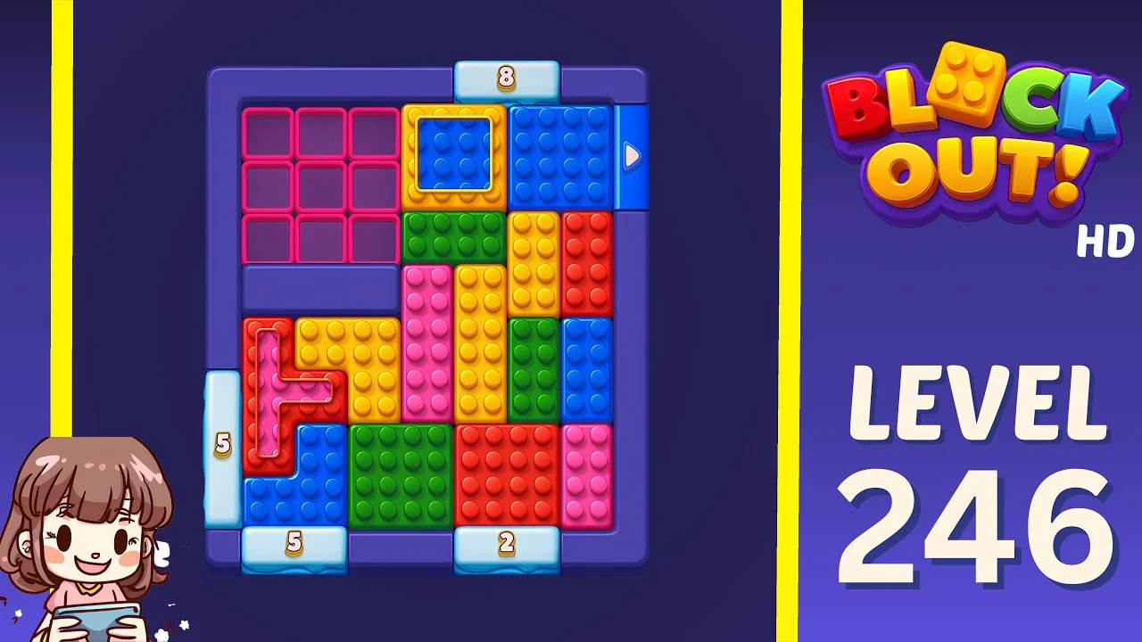 Block Out Level 246 gameplay