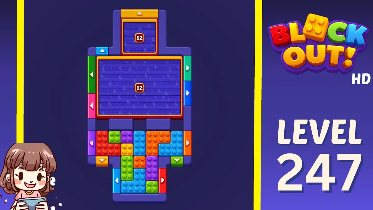 Block Out Level 247 gameplay