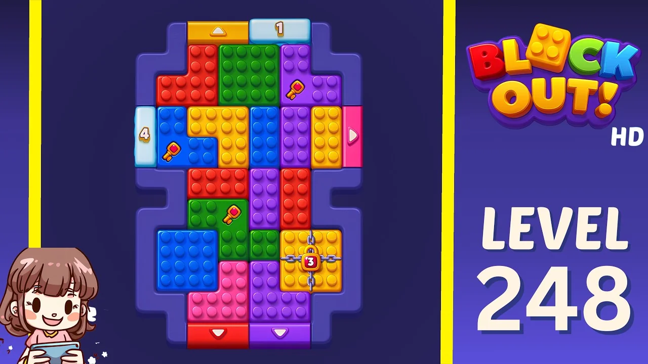 Block Out Level 248 gameplay