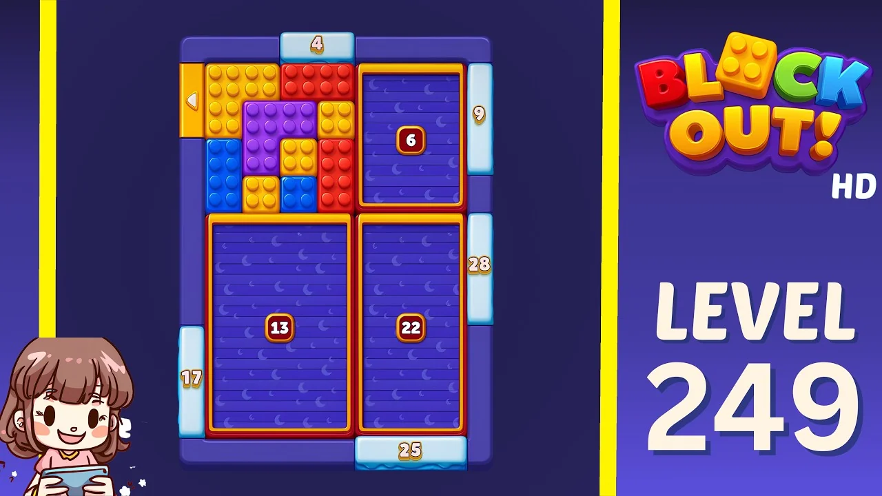 Block Out Level 249 gameplay