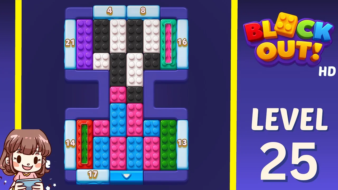 Block Out Level 25 gameplay