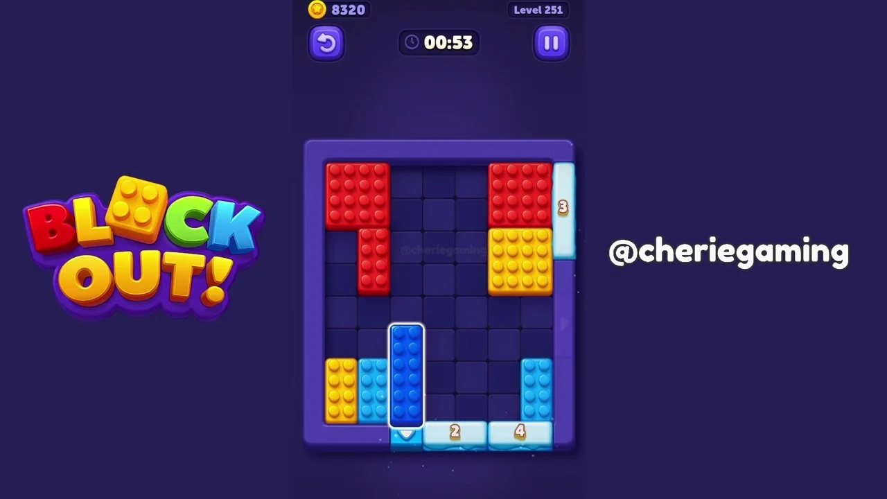 Block Out Level 251 gameplay