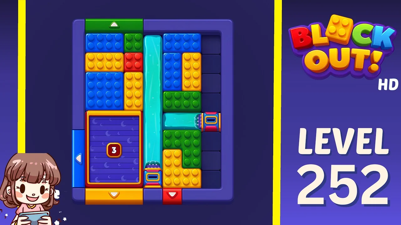 Block Out Level 252 gameplay