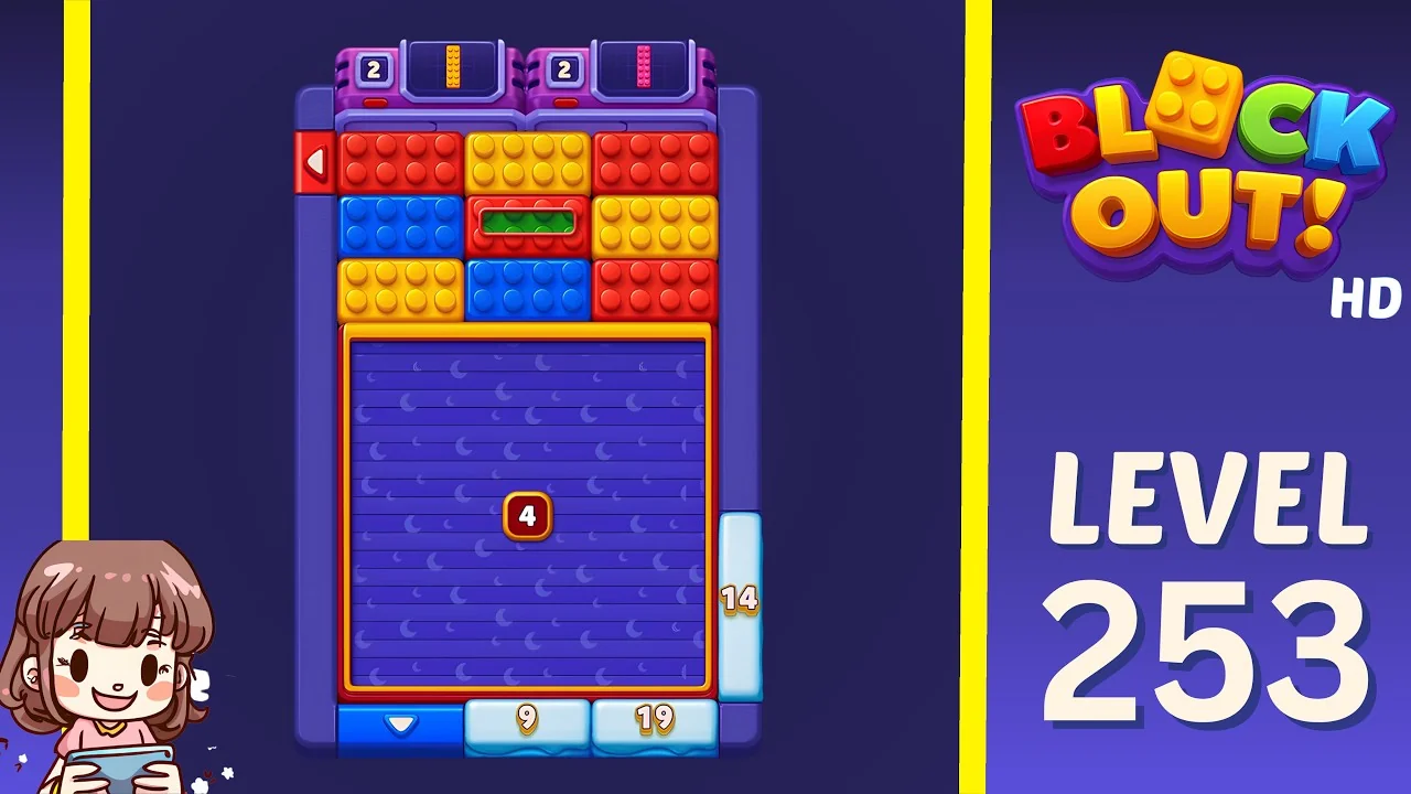 Block Out Level 253 gameplay