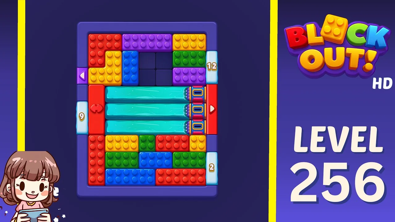 Block Out Level 256 gameplay