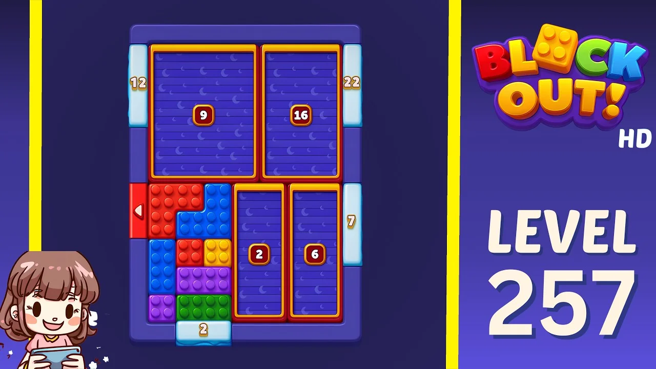 Block Out Level 257 gameplay