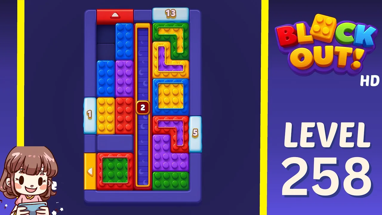 Block Out Level 258 gameplay