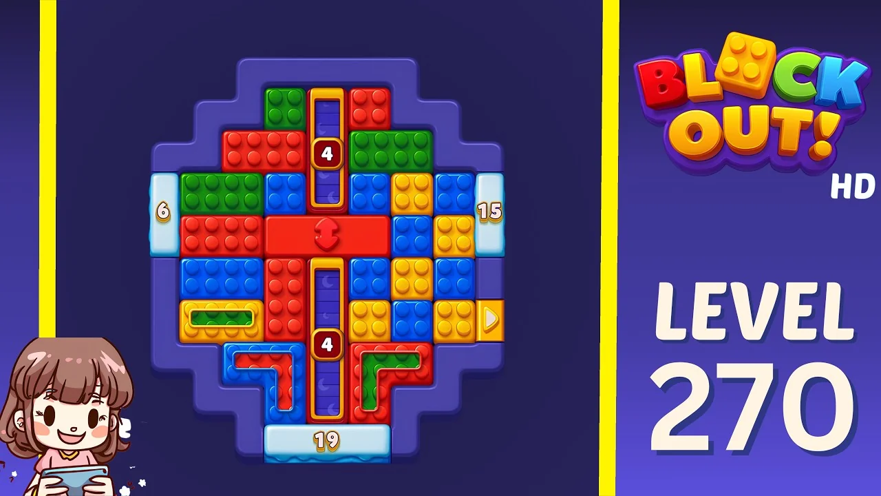 Block Out Level 270 gameplay