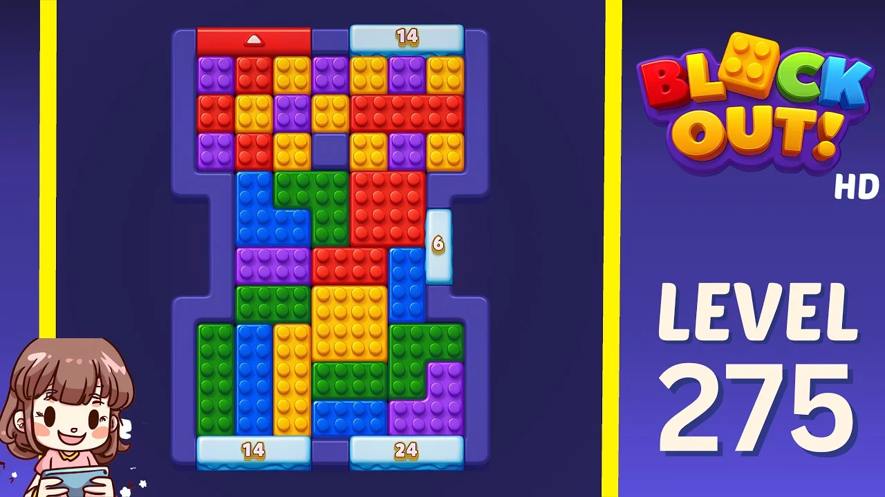 Block Out Level 275 gameplay
