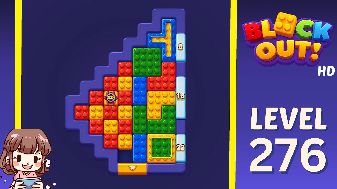 Block Out Level 276 gameplay