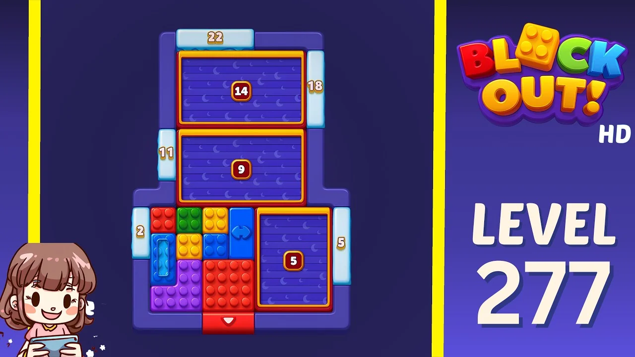 Block Out Level 277 gameplay