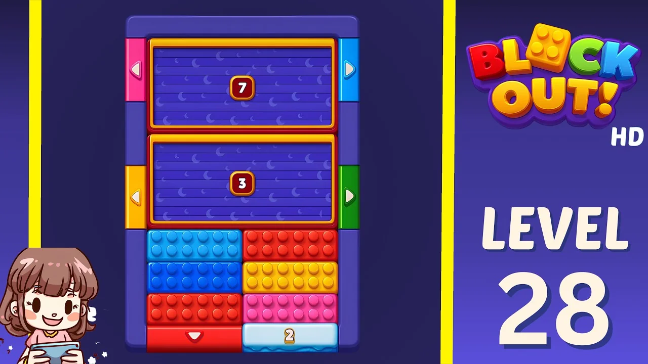 Block Out Level 28 gameplay