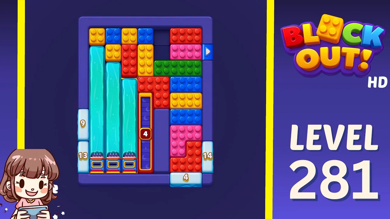 Block Out Level 281 gameplay