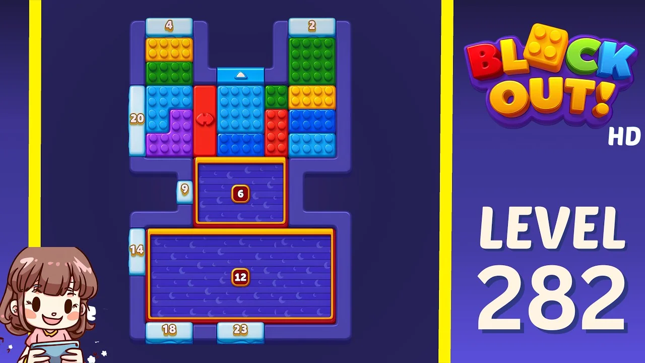Block Out Level 282 gameplay