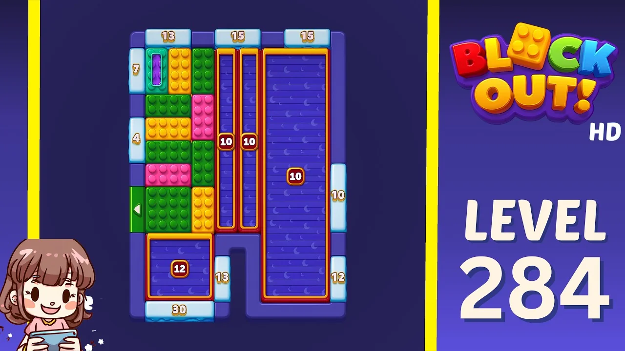 Block Out Level 284 gameplay