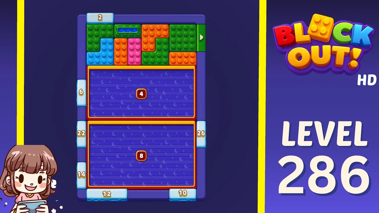 Block Out Level 286 gameplay