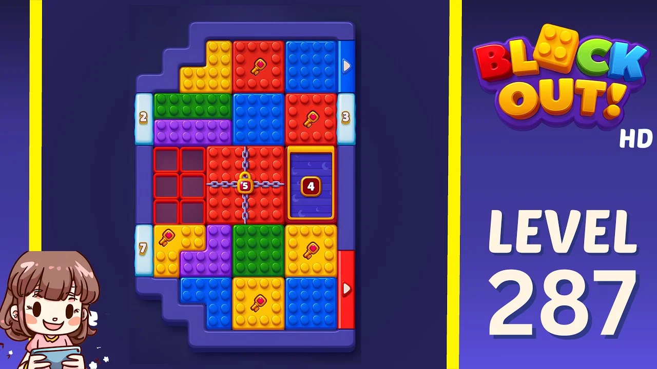Block Out Level 287 gameplay screenshot