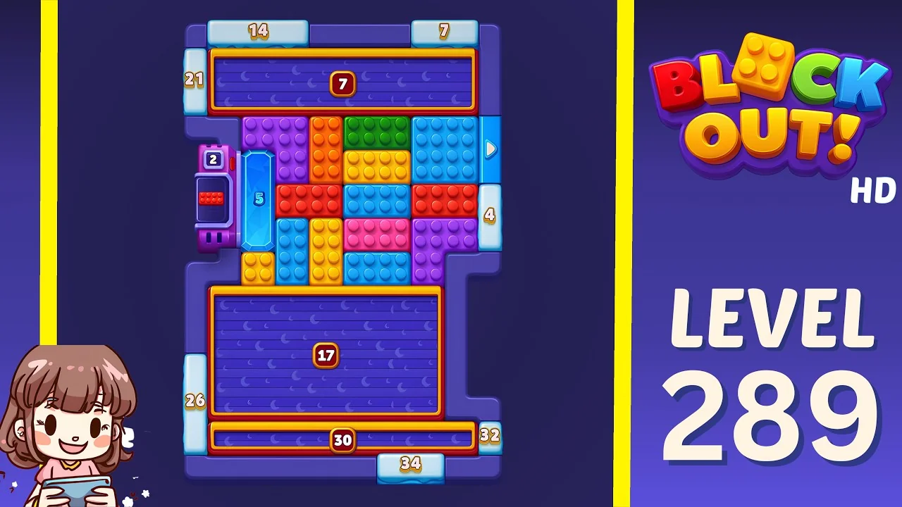 Block Out Level 289 gameplay
