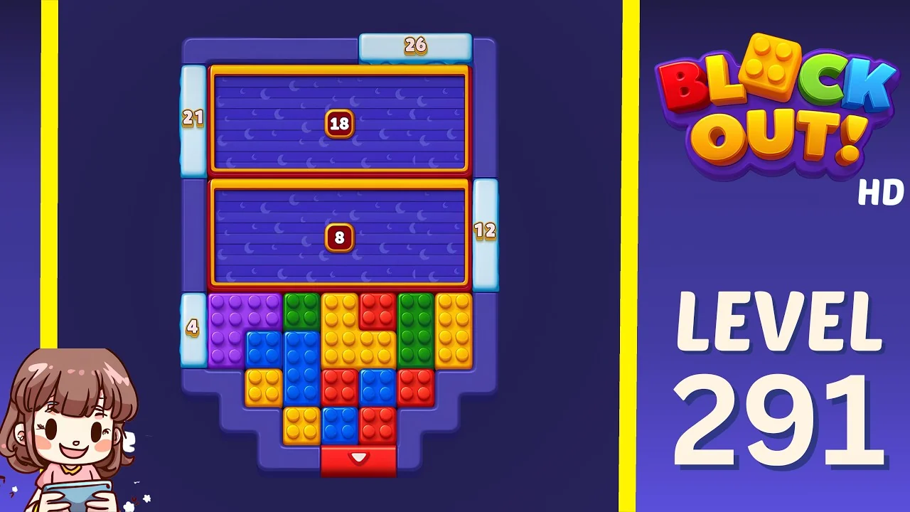Block Out Level 291 gameplay