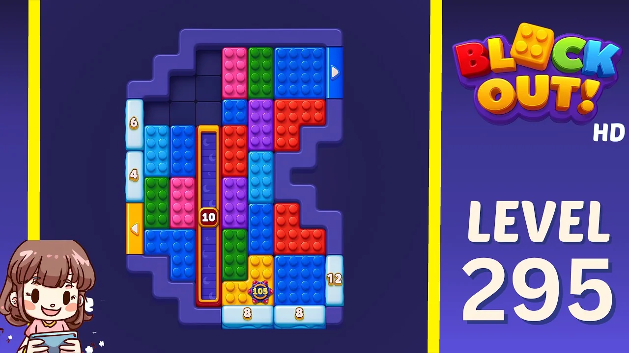 Block Out Level 295 gameplay