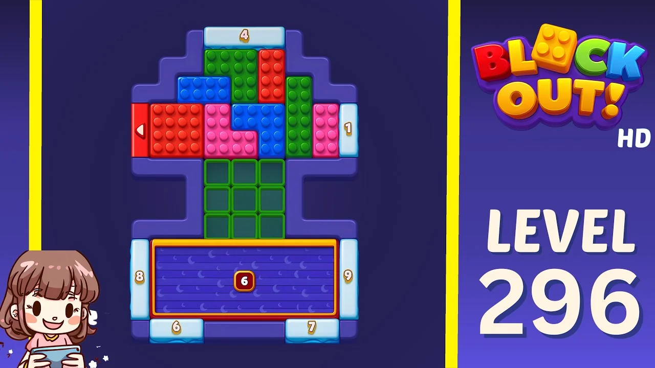 Block Out Level 296 gameplay