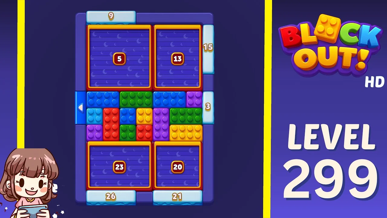 Block Out Level 299 gameplay