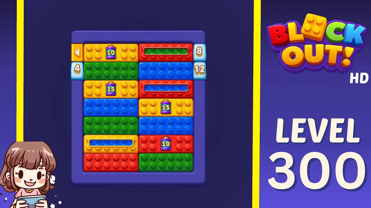 Block Out Level 300 gameplay