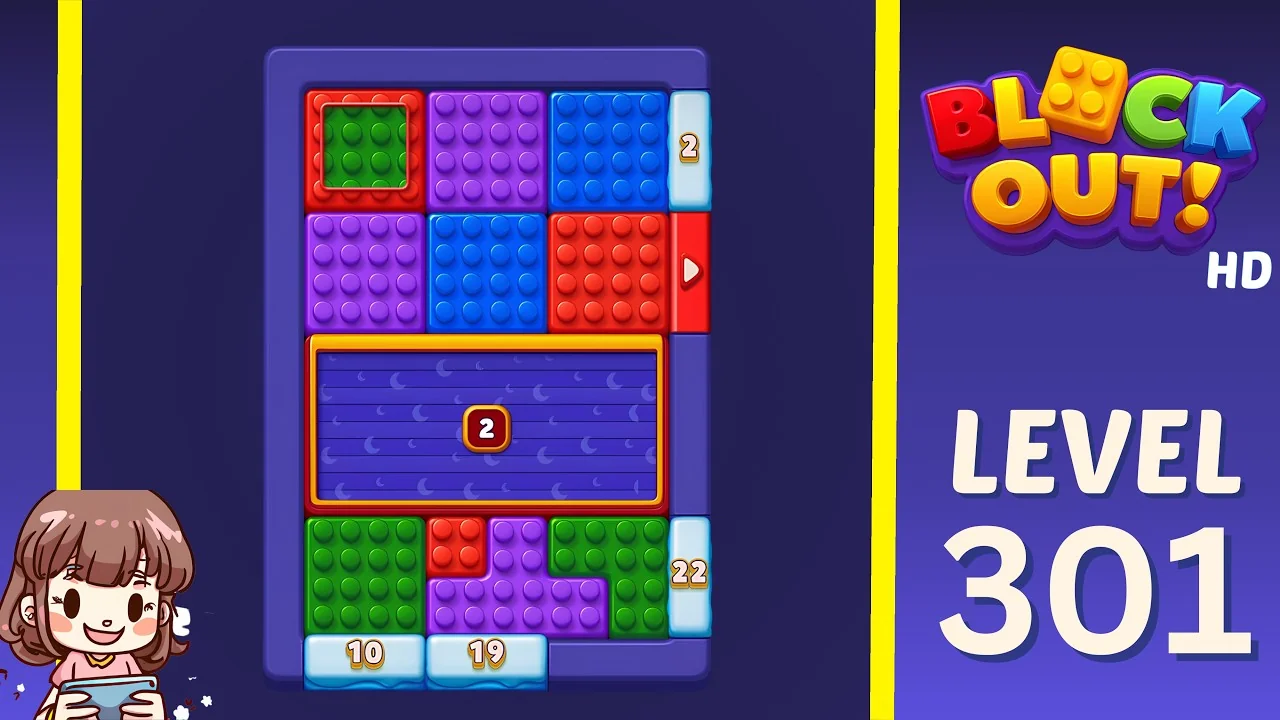 Block Out Level 301 gameplay