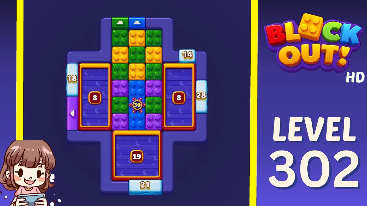 Block Out Level 302 gameplay