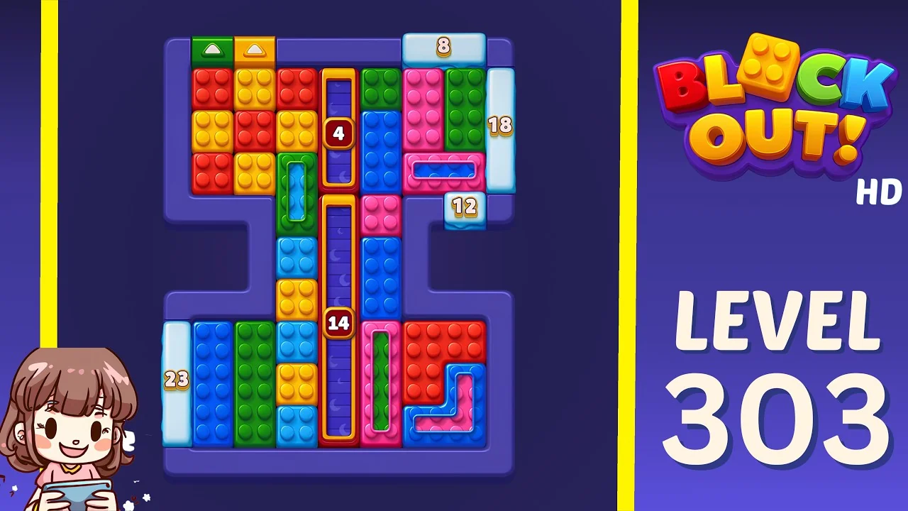 Block Out Level 303 gameplay