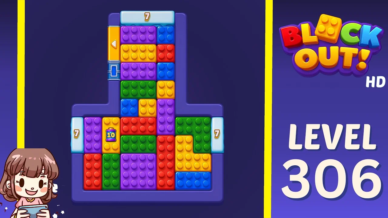 Block Out Level 306 gameplay
